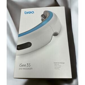 Breo ISee 3S Electric Eye Temple Massager w/Air Pressure Vibration Point Massage